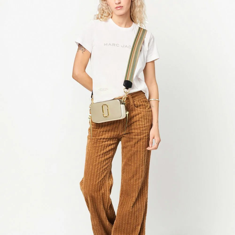 СУМКА MARC JACOBS THE SNAPSHOT COLORBLOCK SILVER SAGE MULTI