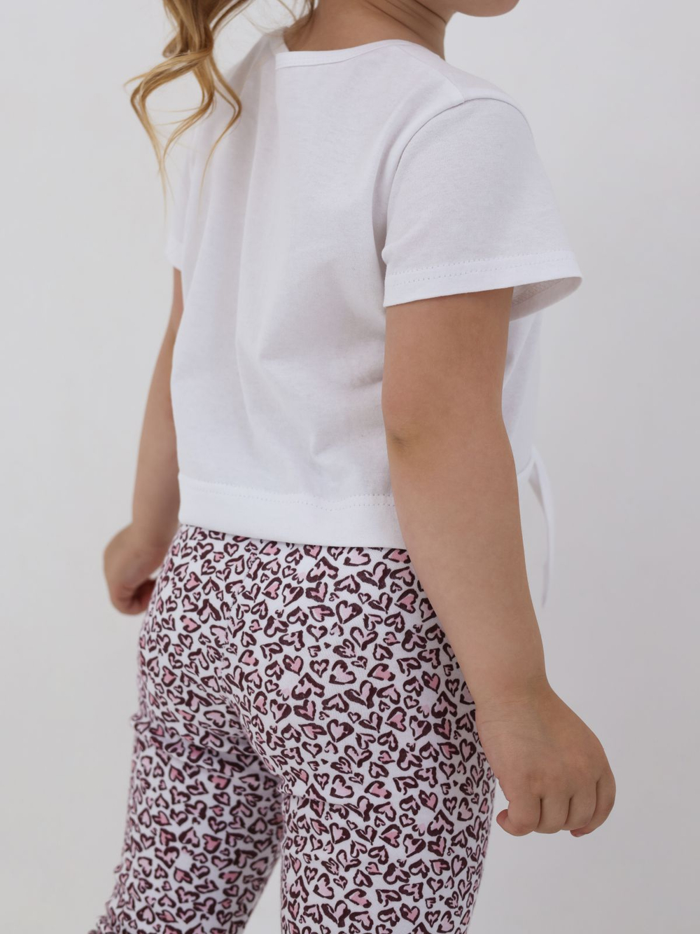 Блузка для девочки, модель №1, рост 110 см, белая