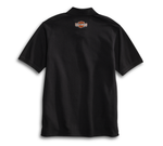 Мужская рубашка-поло Harley-Davidson® черная