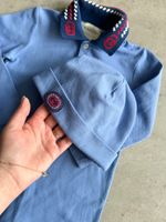 Комплект из хлопкового боди и шапочки с нагрудником Gucci, 74