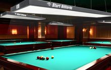 Лампа STARTBILLIARDS Club select 4 секции (Ral 9005 муар (black),Без рассеивателя (комплект))