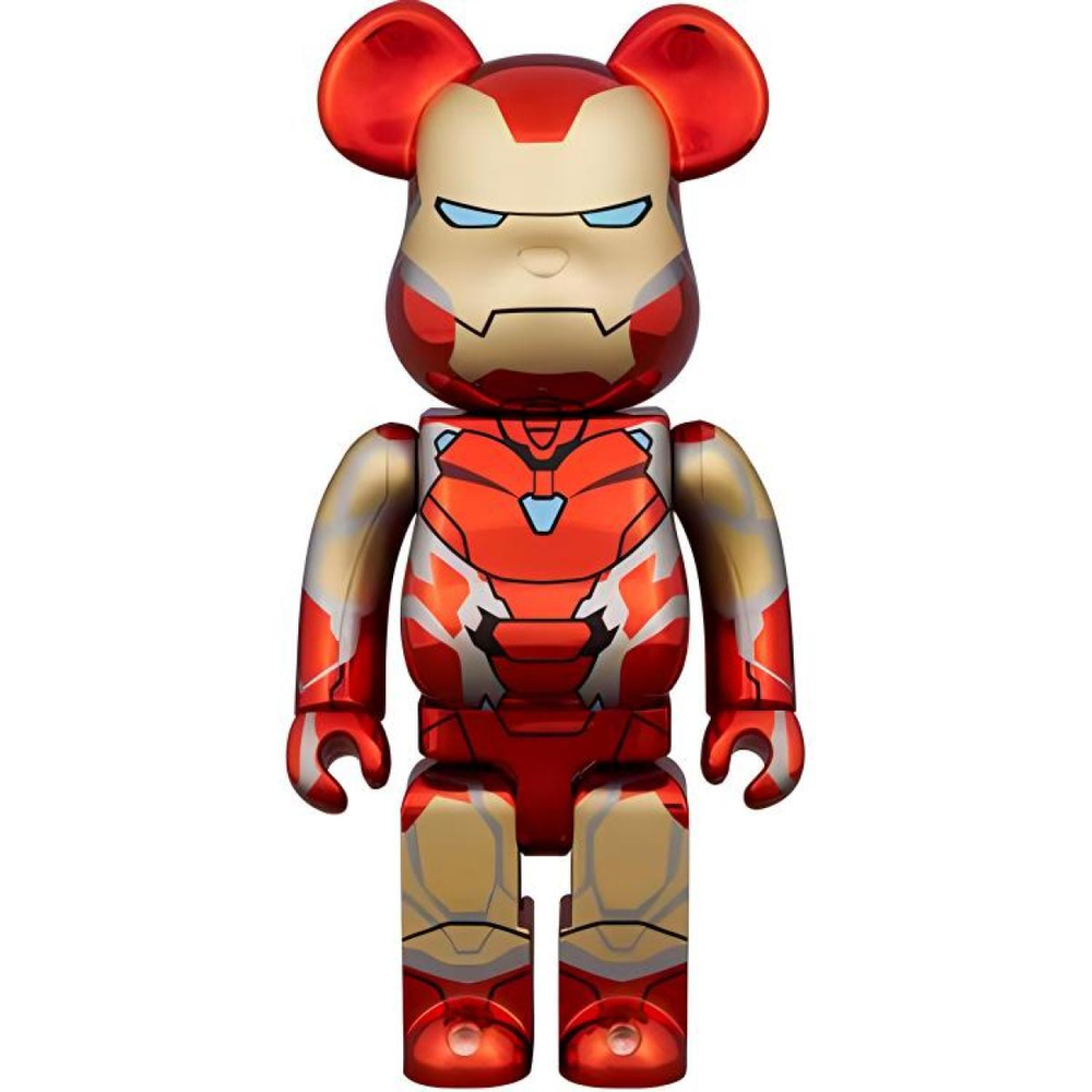Дизайнерские игрушки BE@RBRICK IRON MAN MARK85 CHROME Ver. 1000%, 4530956601380-01