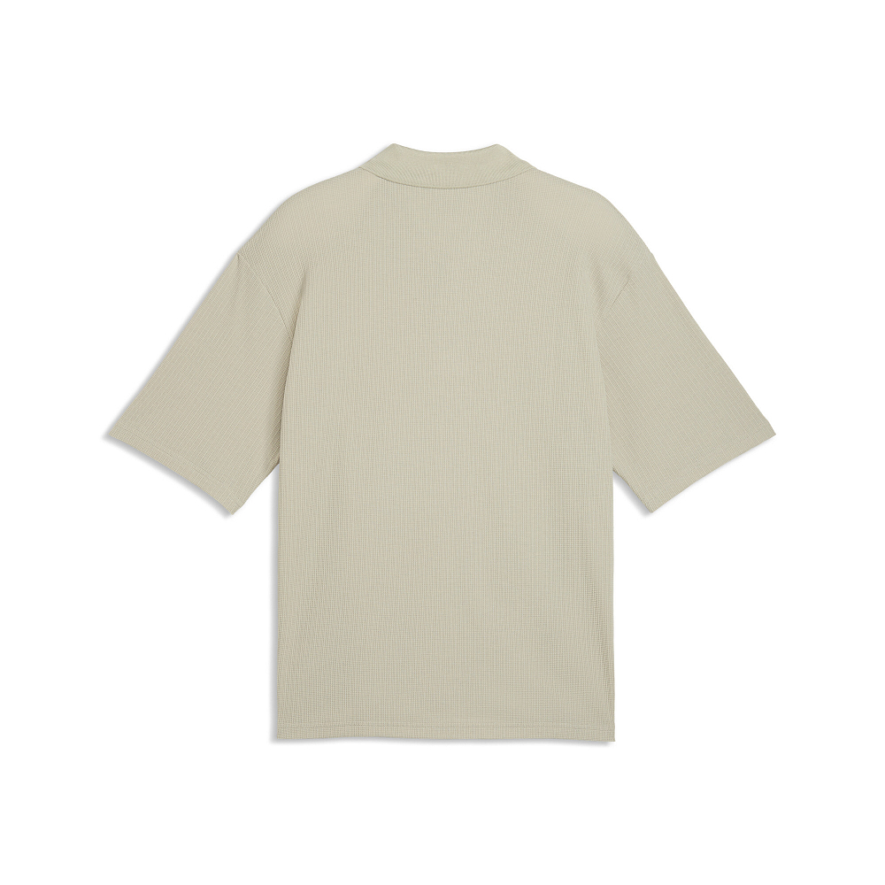 Мужское поло PUMA Wardrobe Essentials Boxy Waffle Polo