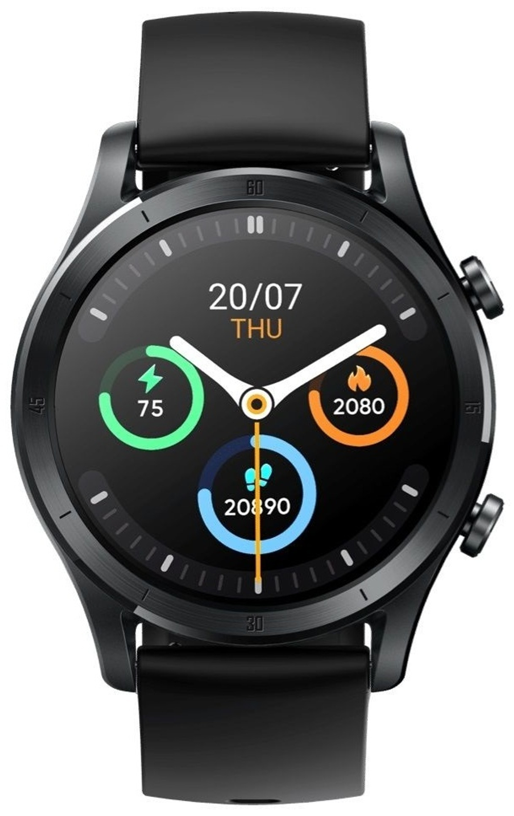 Смарт-часы Realme TechLife Watch R100 33.5 мм черный