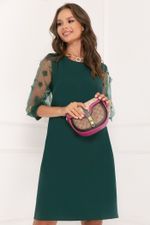 ПЛАТЬЕ ПЕРУДЖА (ГРИН) Bellovera (Акция)