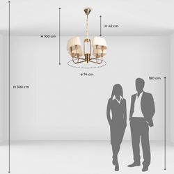 Подвесная люстра MW-Light София 10 355014608