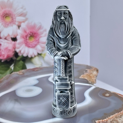 54761  Мрамолит фигурка Сварог 38*120мм