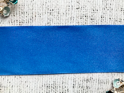 Лента атласная, ш. 5 см, 40 электрик