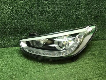 Фара левая Hyundai Solaris 1 (2010-2014) галоген