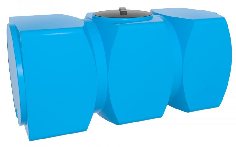 Ёмкость К 800 л. горизонтальная голубая Ирпласт прямоугольная 800 л.(1700x750x750см;голубой) - арт.560880