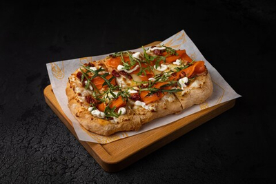 Пиццетта с семгой