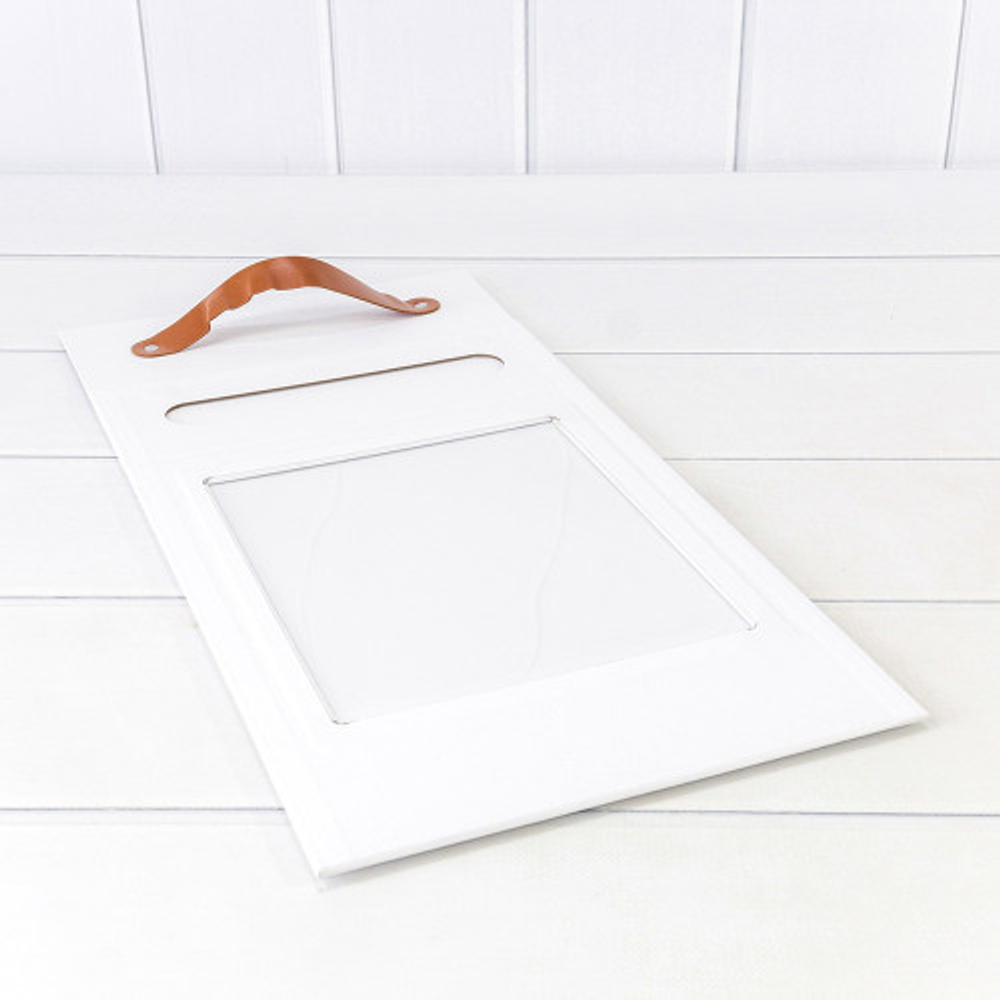 Коробка сборная 25х9.5х33 см на магнитах (Белый)