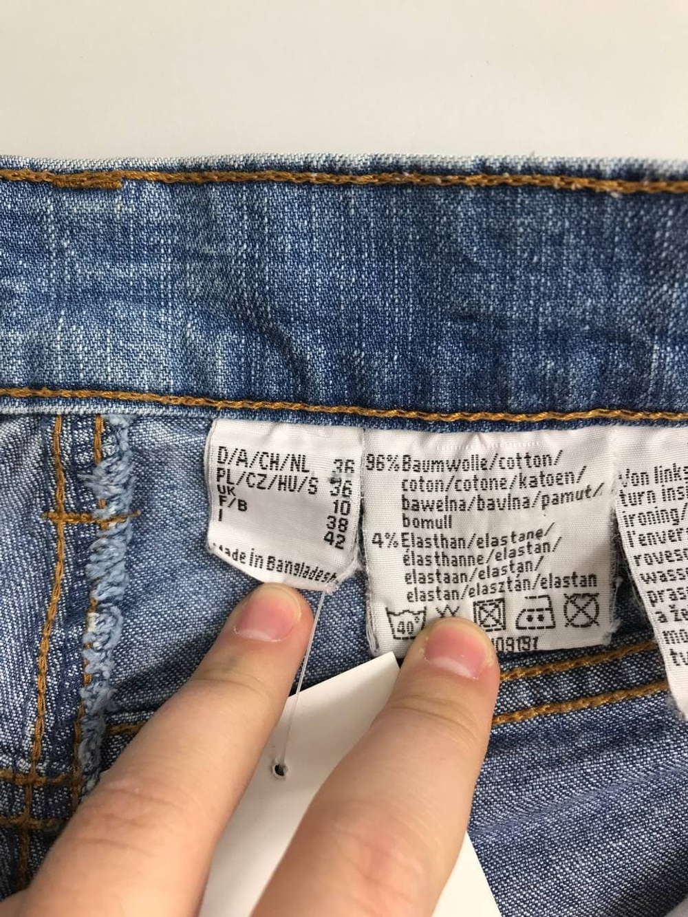 Бриджи джинсовые 42-44 размер