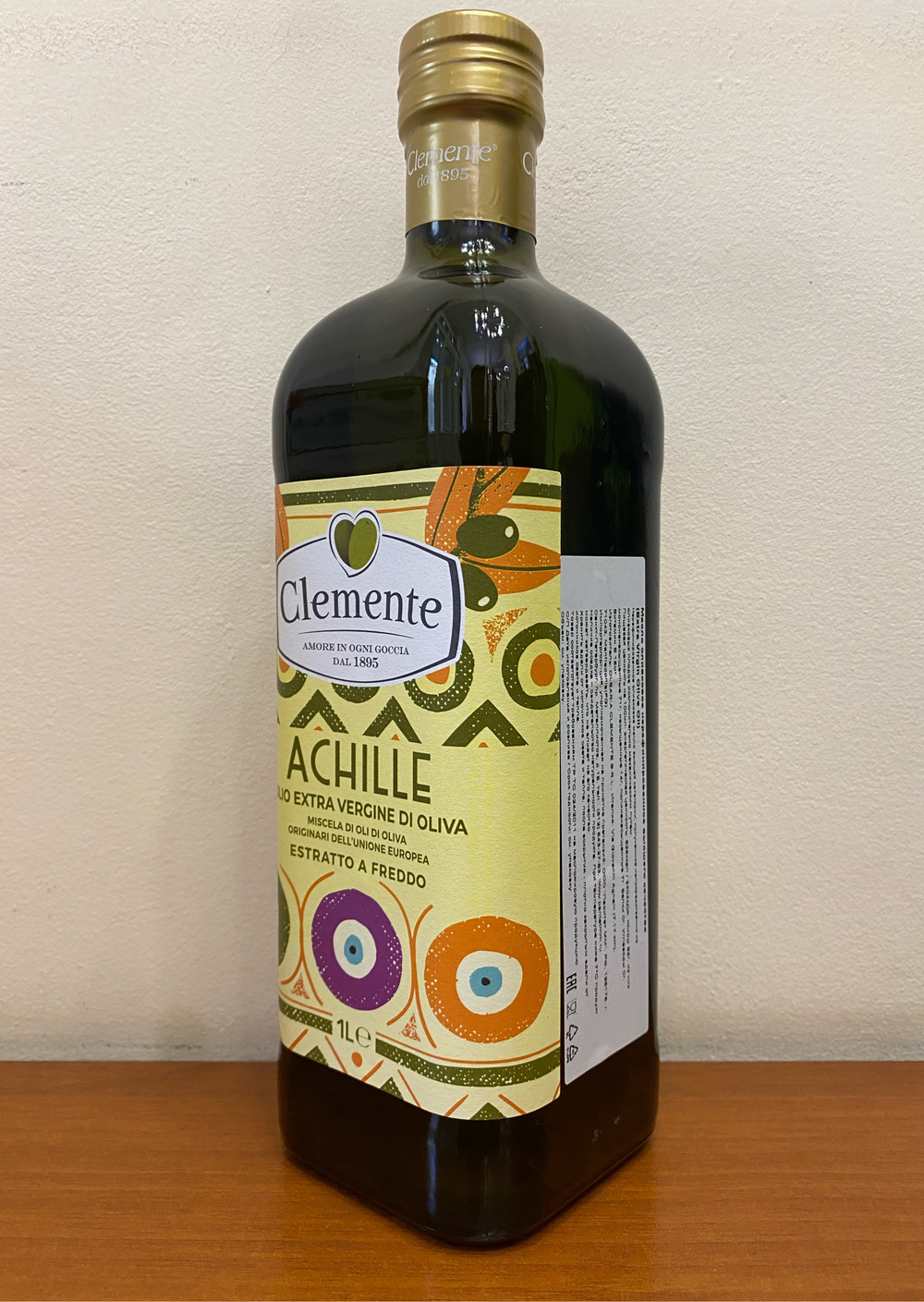 Оливковое масло Clemente "ACHILLE" 1 л, Италия