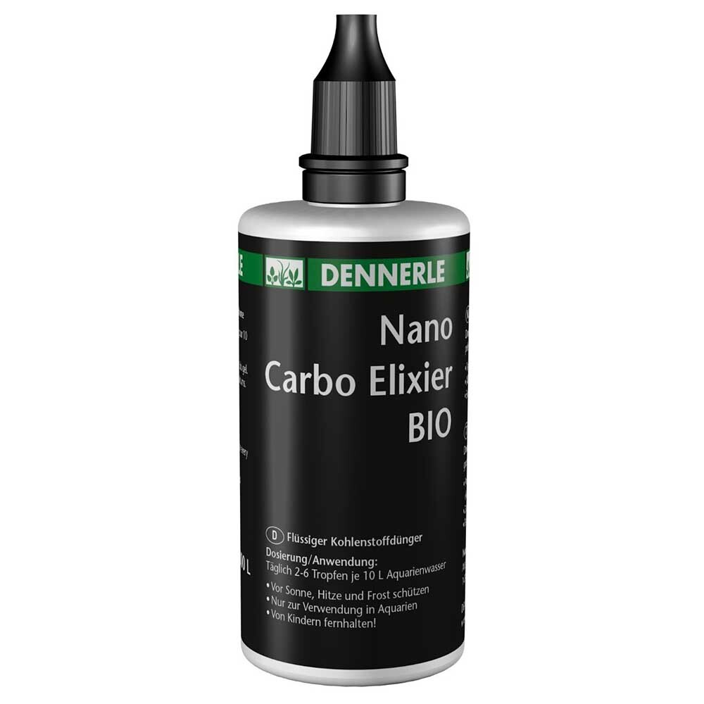 Dennerle Carbo Elixier Bio 100 мл - жидкое удобрение для растений с калием (на 5000 л воды)