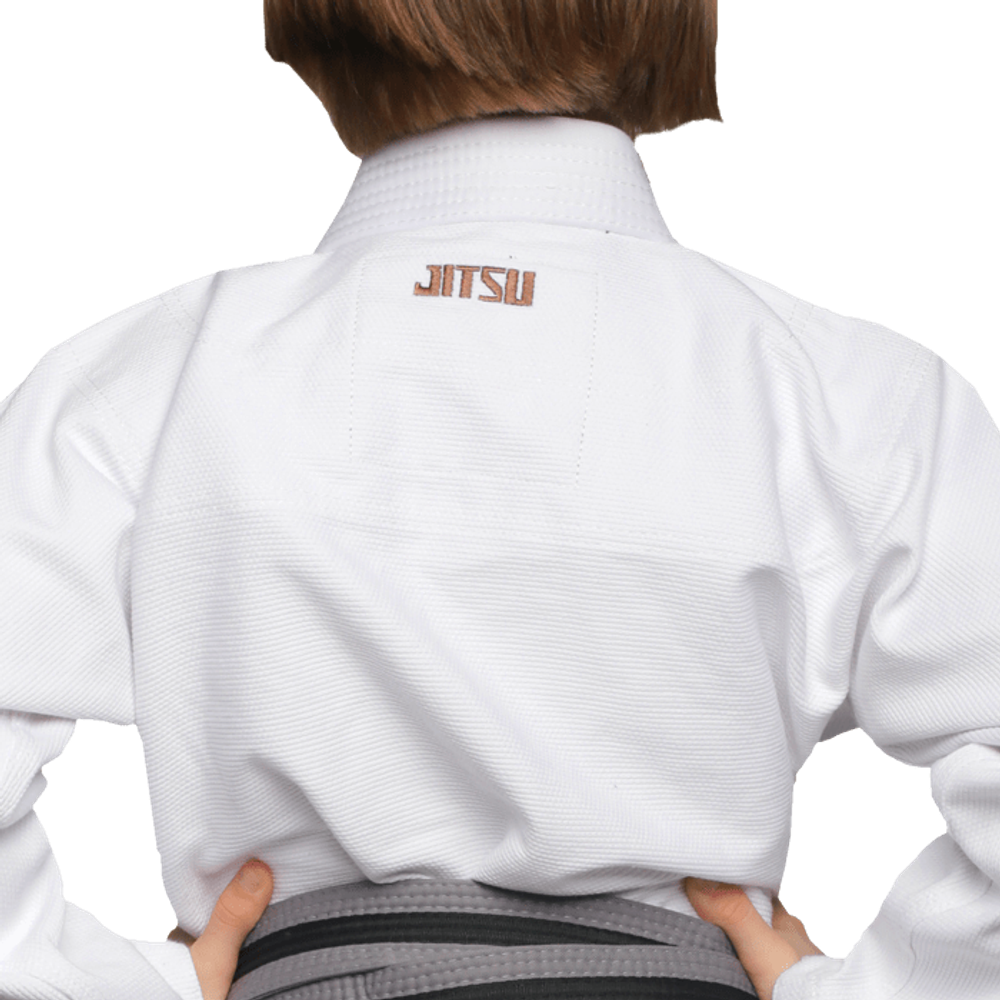 детское ги для BJJ Jitsu Monkey White