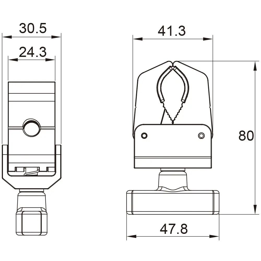 Зажим KUPO KCP-730B SUPER CLAW CLAMP