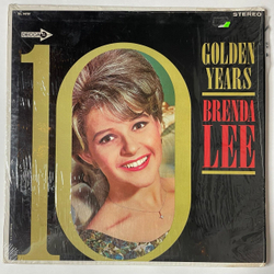 Винтажная виниловая пластинка LP Brenda Lee 10 Golden Years (USA 1966) Dynamite