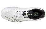 Mizuno Wave Lightning Z7 Synthetic Fiber Low top Volleyball Shoes Unisex White