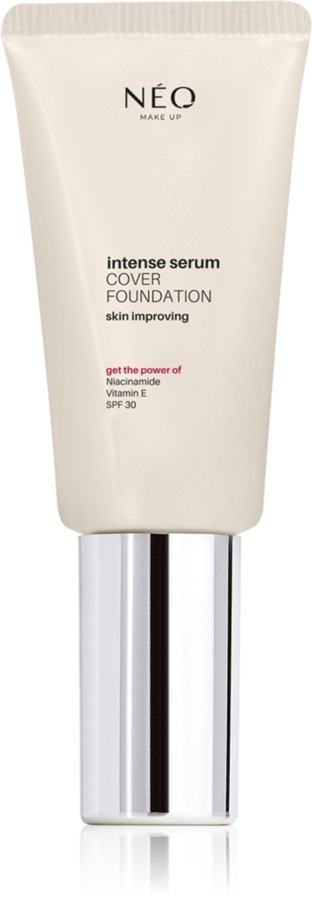 NEO MAKE UP Intense Serum Cover Foundation - Тональный крем с натуральным эффектом SPF 30, 30 ml