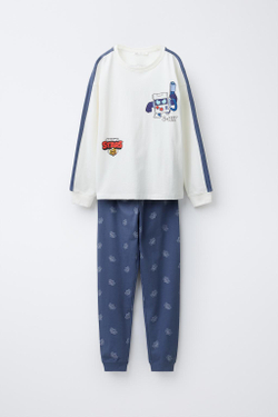 ZARA ПИЖАМА BRAWL STARS © SUPERCELL OY, СИНИЙ