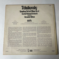 Винтажная виниловая пластинка П. И. Чайковский, Tchaikovsky, Symphony No 5 in E Minor Op.64, Scottish National Orchestra, conducted by Alexander Gibson (Англия 1973)