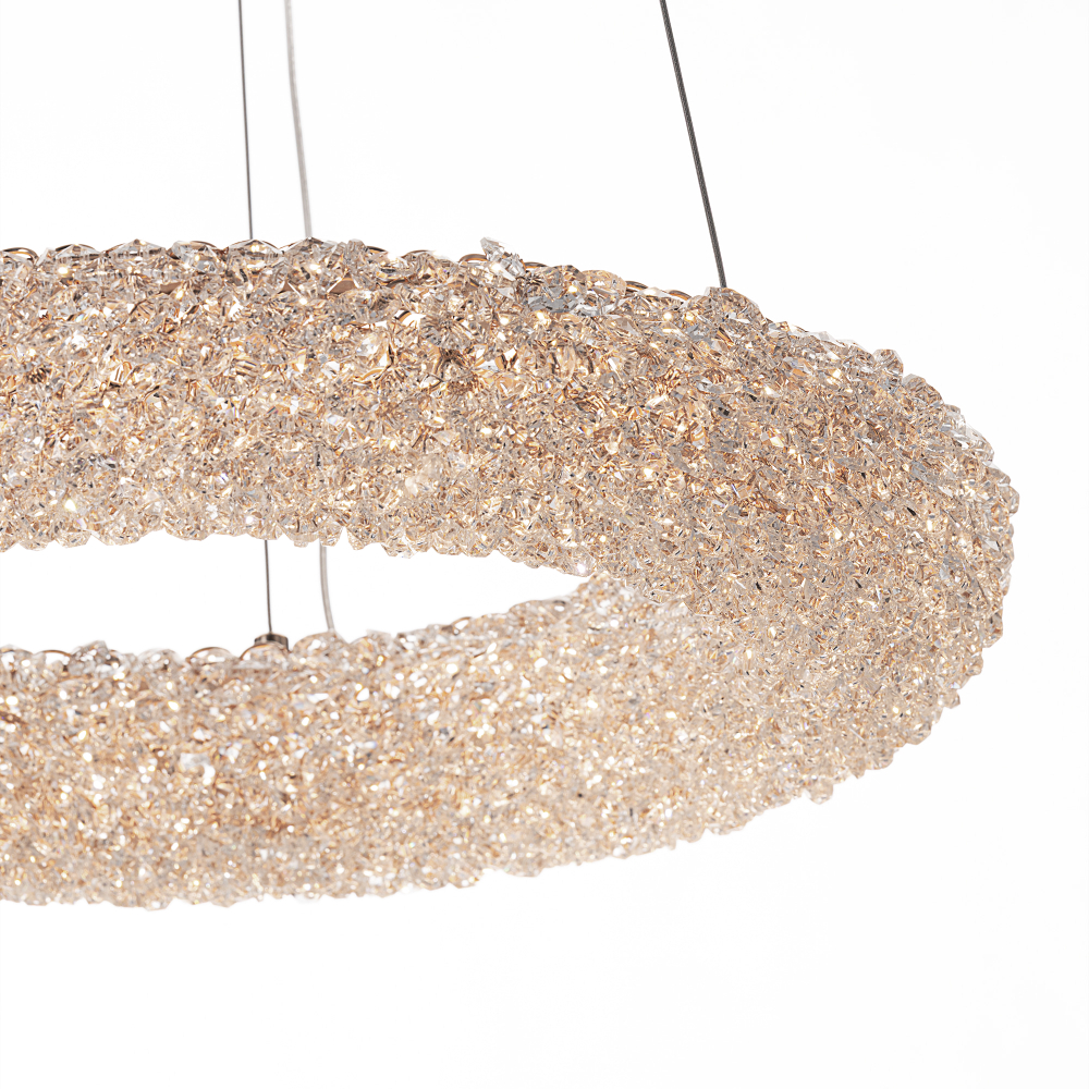 Citilux CLOUDY CL323152 LED Люстра хрустальная подвесная