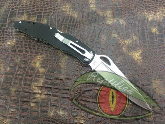 Складной нож Армейский военный тактический Steelclaw Коп-3 c клинком из стали D2, рукоять G10