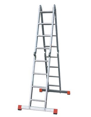 MULTIMATIC Шарнирная универсальная стремянка-трансформер,4*4( 120649)