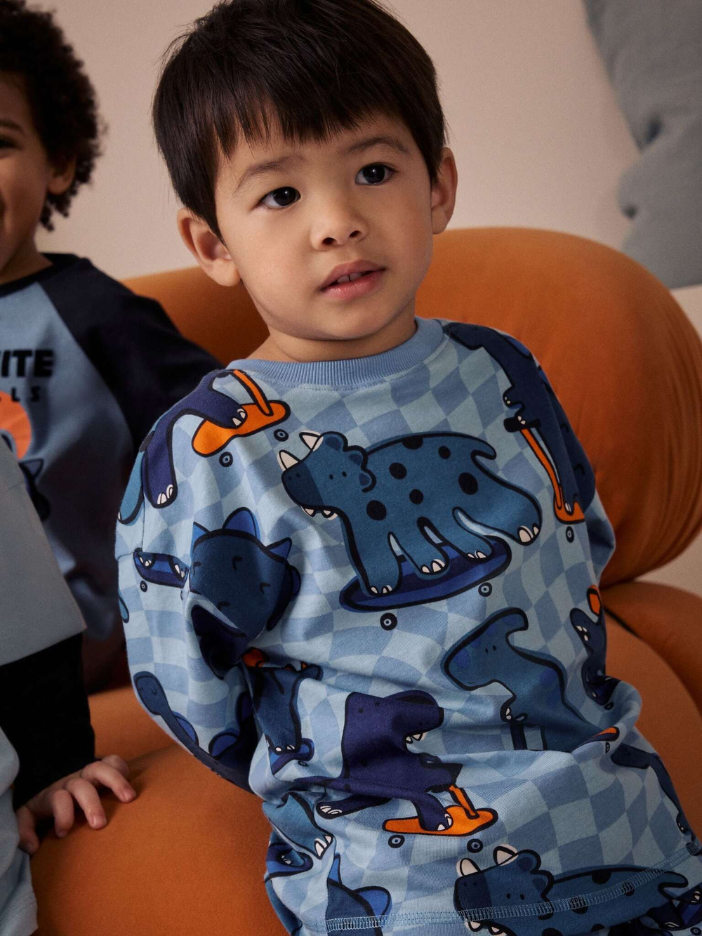 Пижама для мальчика Next AC0-927, 3 шт., Синий