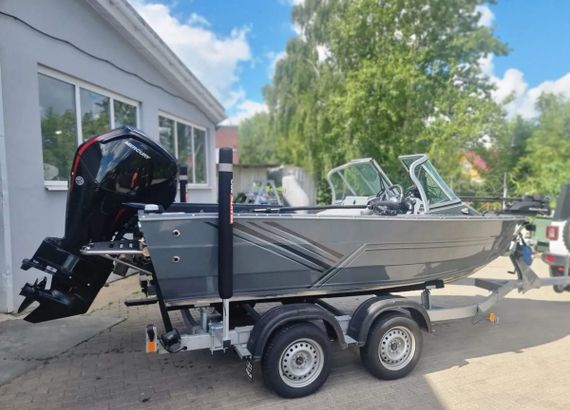 Катер-лодка алюминиевая ФЛ-47 Б/У