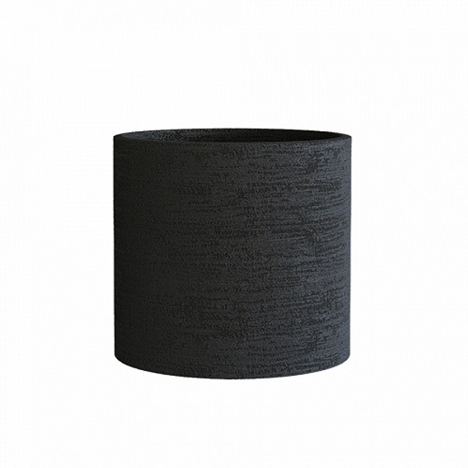 Кашпо Concretika Cylinder D40 H40 Erosia Black