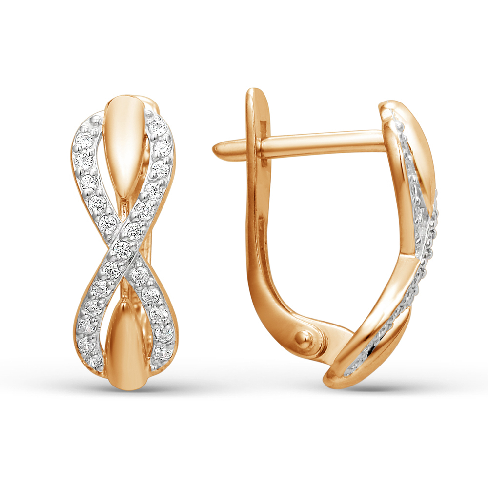 Серьги из золота 585 пробы