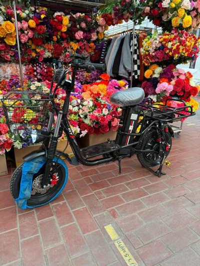 Электровелосипед для взрослых HNT G-1 с Амортизатороми 60/28Ah дисковые-гидравлические томоза ,черный