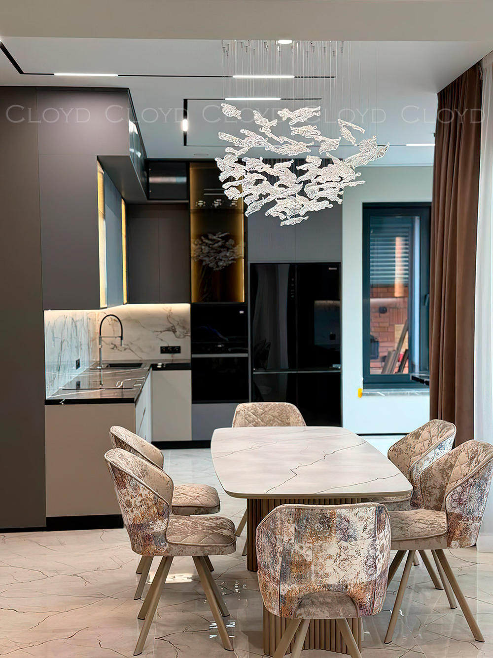 Декоративная композиция Cloyd AERIA 1688 S95 / шир. 120 см (арт.60006)