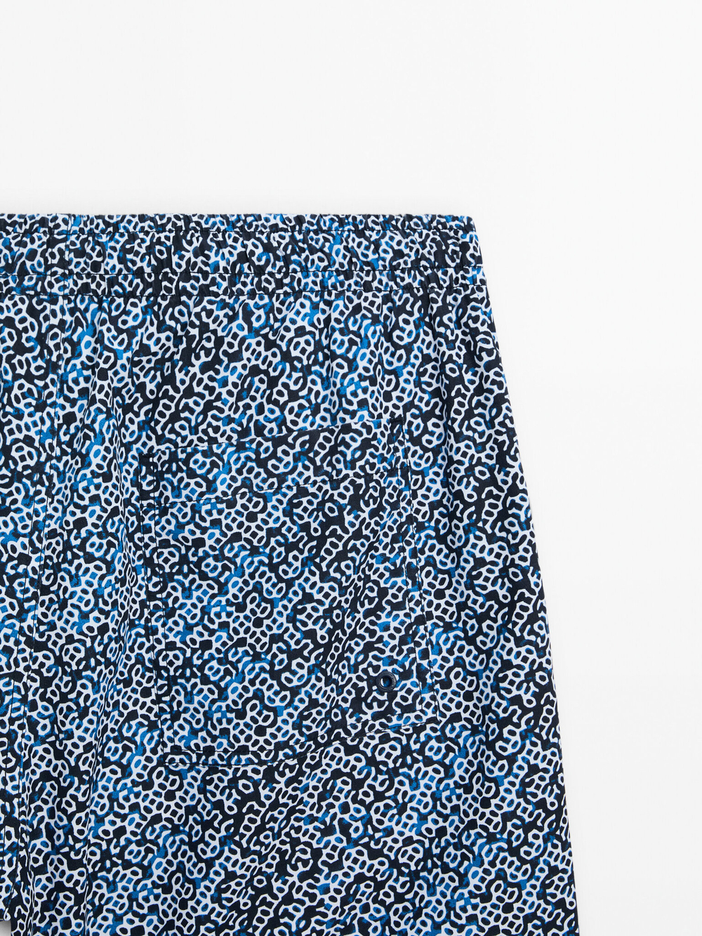 Massimo Dutti | Micro print swimming trunks