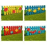 Забор уличный из экопластика 1, секция 1490х600 мм