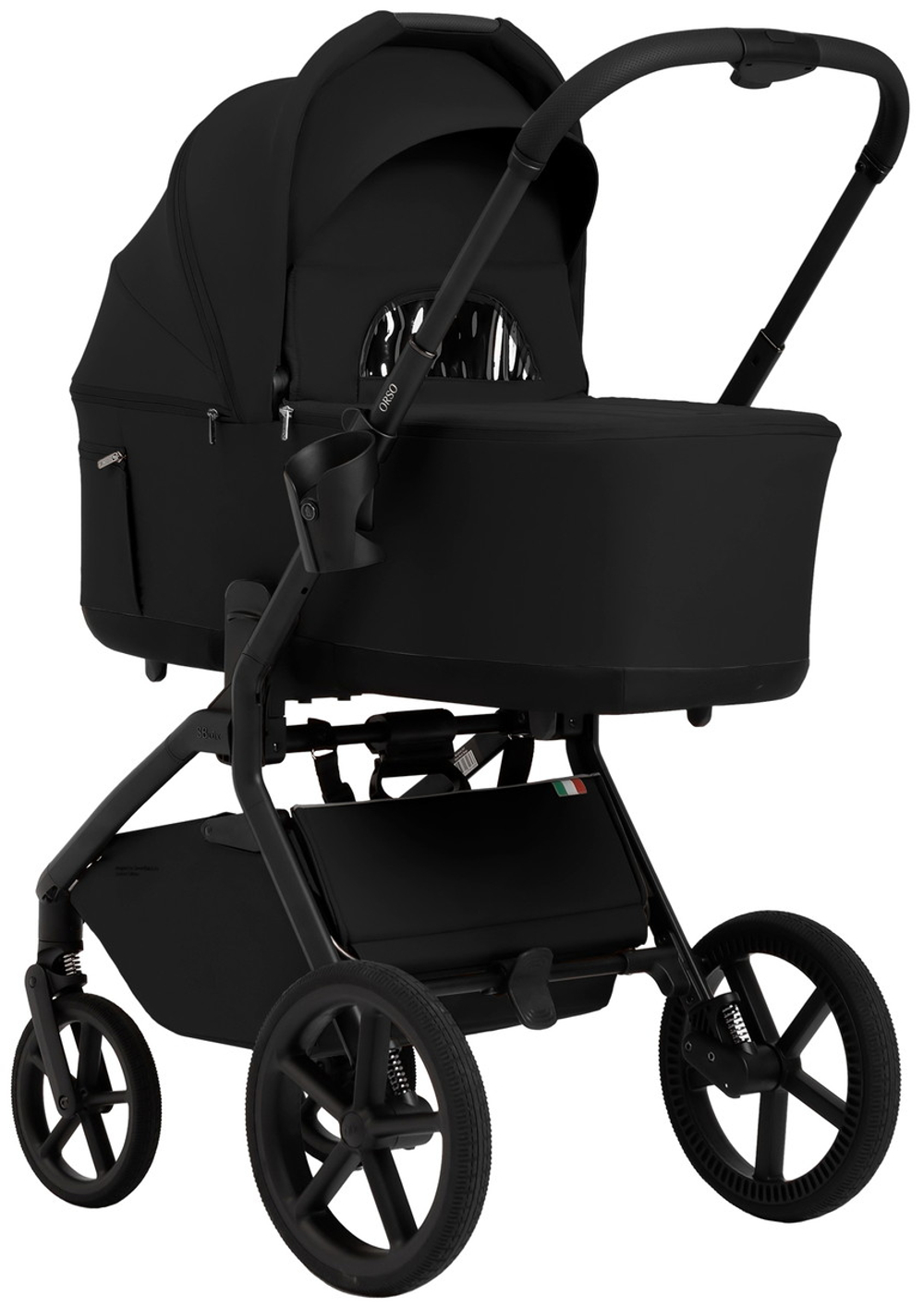 Детская коляска 2 в 1 Sweet Baby SBL Orso New 427635 New Black