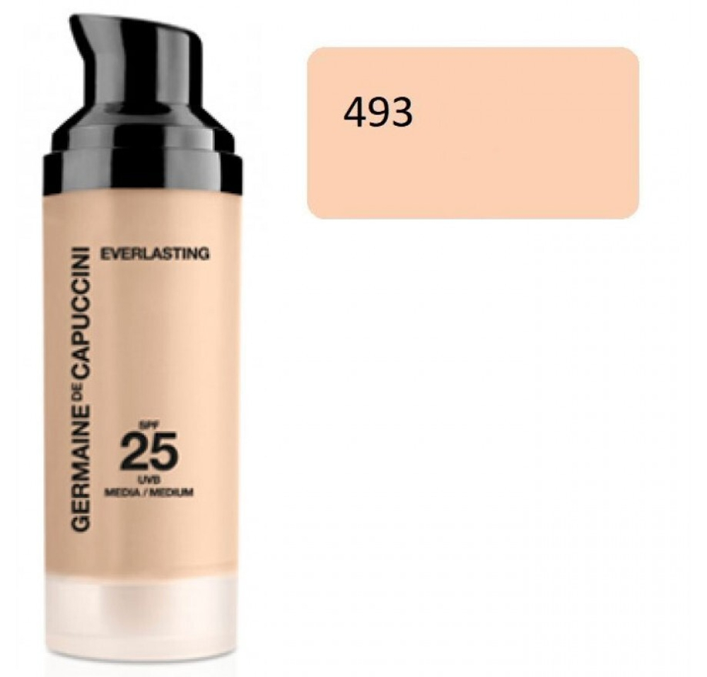 GERMAINE DE CAPUCCINI EVERLASTING Semi-matt makeup 12-h SPF25 Linen
