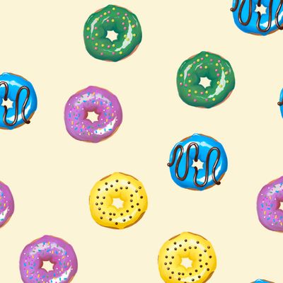 РАЗНОЦВЕТНЫЕ ПОНЧИКИ