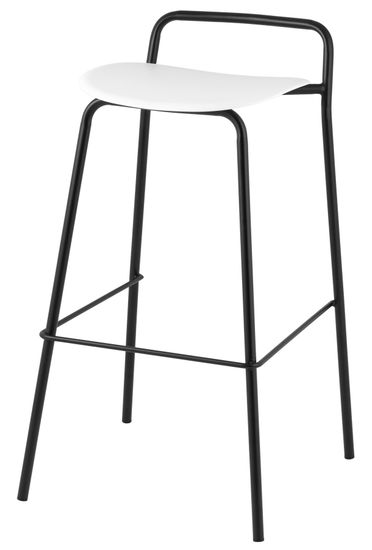 Стул металлический барный Mantis белый