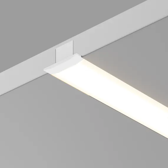 Алюминиевый профиль скрытого монтажа 16x8 (Серебро, 2 м), ALM-0808-S-2M 636021 Led Strip 636021