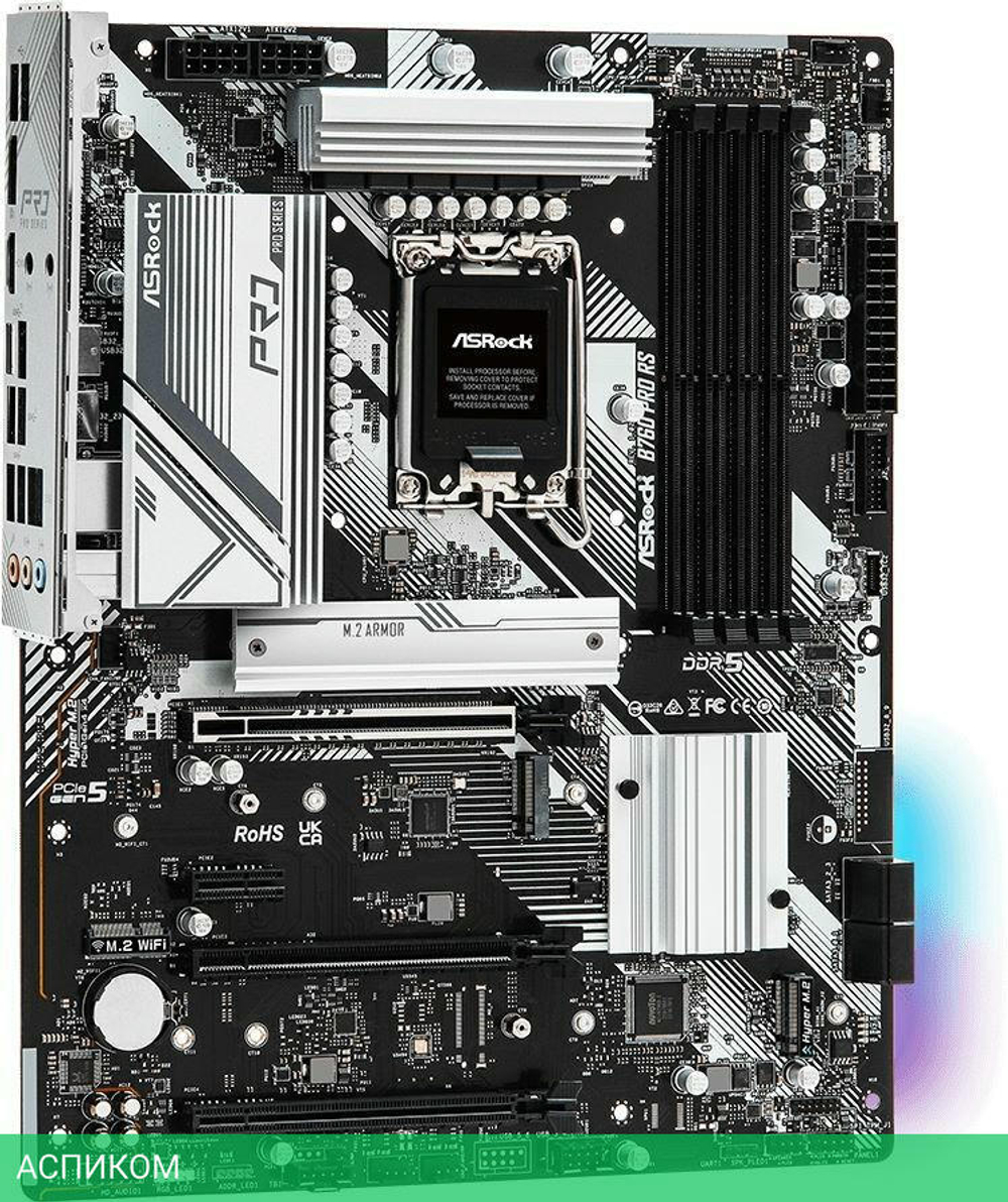 Материнская плата ASRock B760 Pro RS DDR5