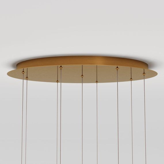 Подвесная светодиодная люстра Maytoni Sapphire MOD293PL-L56BS3K