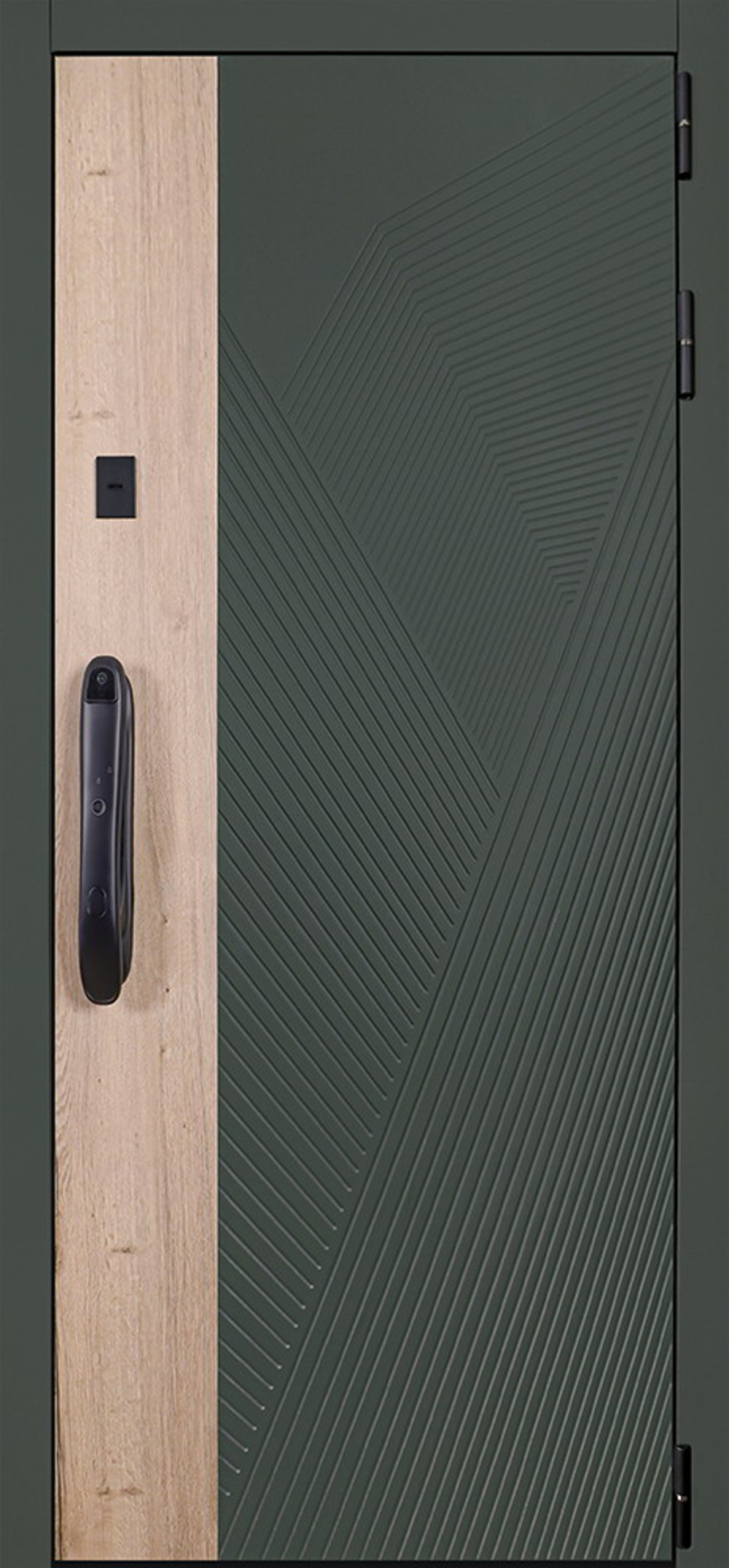 Стальная дверь "Vertu" (биометрический замок)