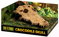 Убежище-декор Череп крокодила 23х12х7.5 см. PT2856 (H228565)