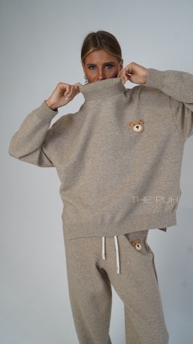 Костюм женский Мишка бежевый
