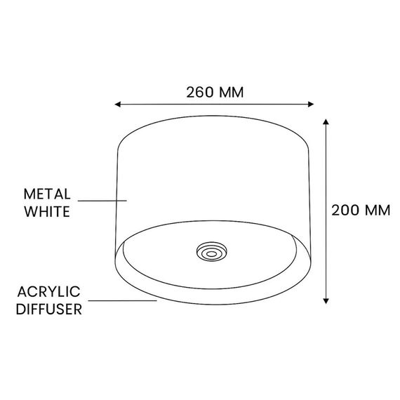 Потолочный светильник Imperium Loft Cylinder 101495-26