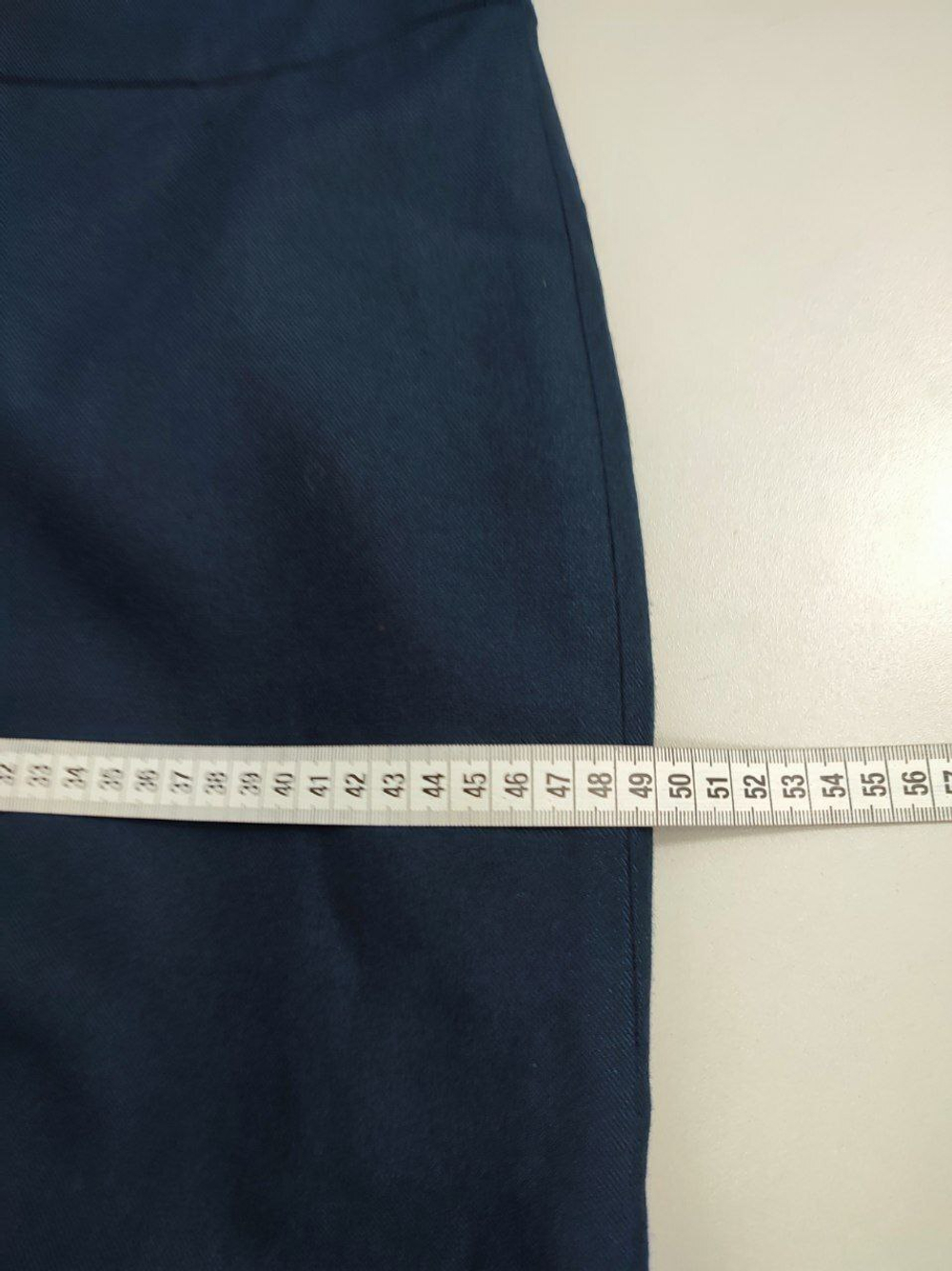 Юбка темно-синяя 48 размер, новая