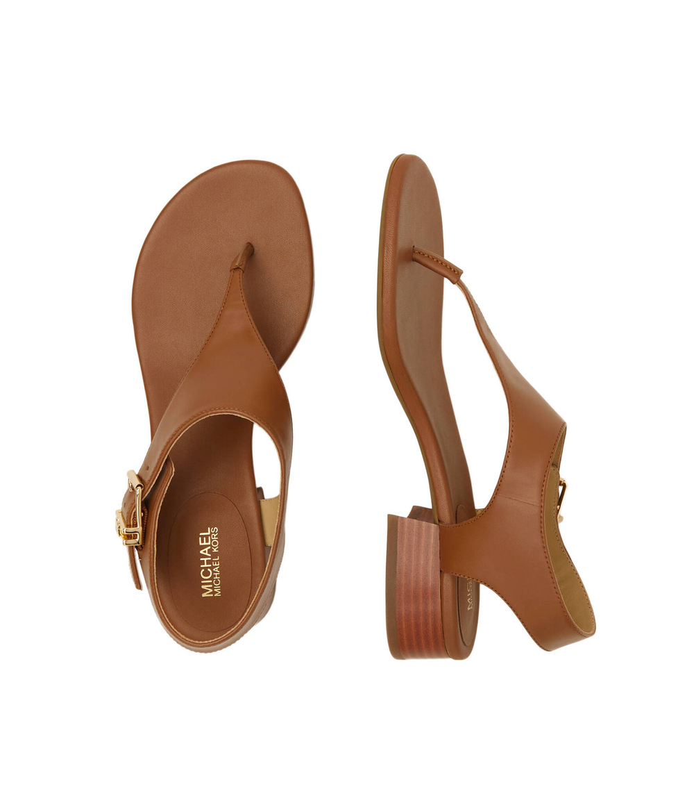 Кожаные босоножки robyn flex thong Michael Kors - коричневый(40S4RBFS1L)